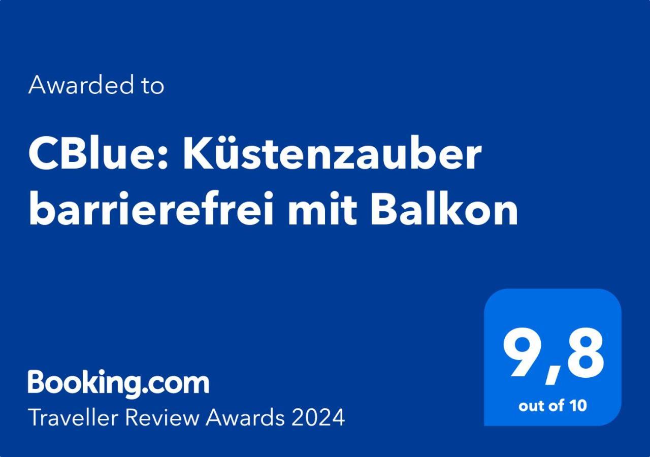 Cblue: Kuestenzauber Barrierefrei Mit Balkon Heiligenhafen Exterior foto